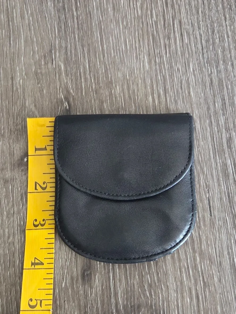 Stone Mountain Black Leather Taxi Wallet